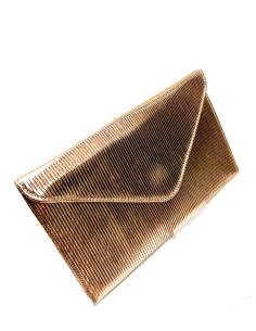 BOLSOS DE FIESTA PLATEADOS DISEÑO DE CARTERA TIPO SOBRE - Imagen 1