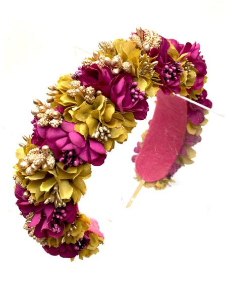DIADEMAS CON FLORES PARA LLEVAR CON SU VESTIDO EN BODAS