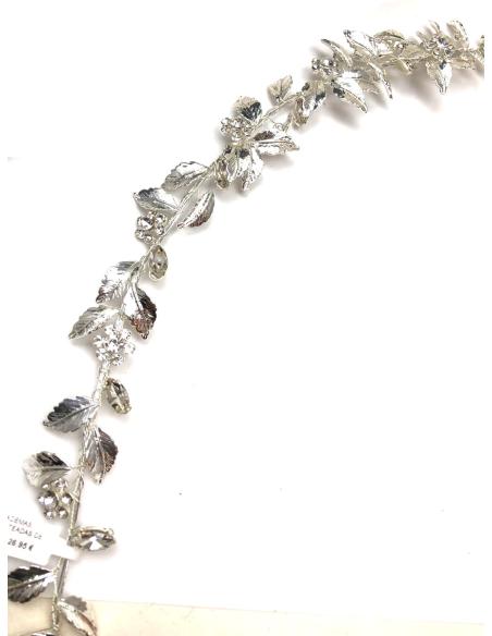 DIADEMAS PLATEADAS DE FIESTA Y TOCADOS ELEGANTES PARA BODAS