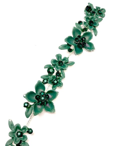 DIADEMAS VERDE BOTELLA DE FIESTA PARA RECOGIDO Y SEMIRECOGIDO