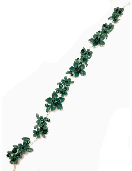 DIADEMAS VERDE BOTELLA DE FIESTA PARA RECOGIDO Y SEMIRECOGIDO