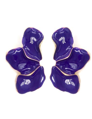 PENDIENTES MORADOS PARA UN LOOK SOFISTICADO Y ELEGANTE