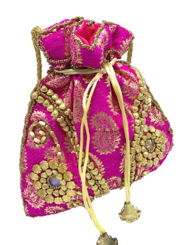 LIMOSNERA FUCSIA PARA EVENTOS BODAS BAUTIZOS Y COMUNIONES