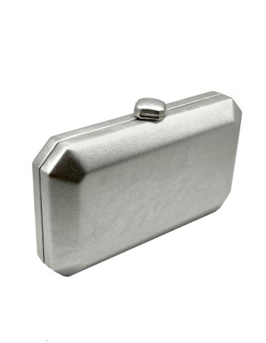 CLUTCH DE FIESTA PLATA PARA CEREMONIAS Y EVENTOS
