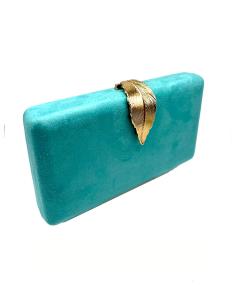 BOLSOS VERDE MAR DE INVITADA PARA CEREMONIAS DE BODA Y FIESTA