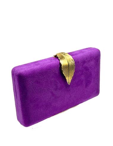 BOLSOS MORADOS DE INVITADA PARA CEREMONIAS DE BODA Y FIESTA