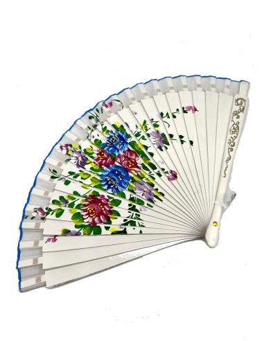 ABANICOS PEQUEÑOS EN TODOS LOS COLORES CON FLORES