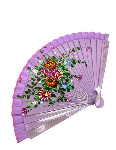 ABANICOS PEQUEÑOS EN TODOS LOS COLORES CON FLORES