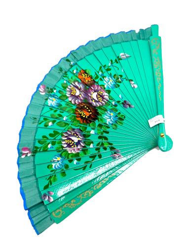 ABANICOS PEQUEÑOS EN TODOS LOS COLORES CON FLORES
