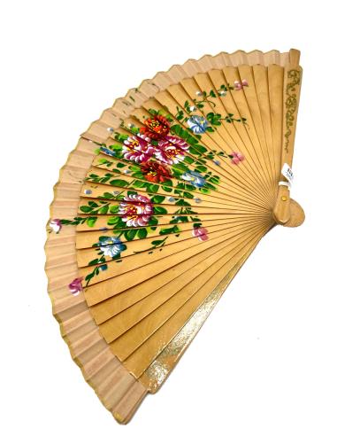 ABANICOS PEQUEÑOS EN TODOS LOS COLORES CON FLORES