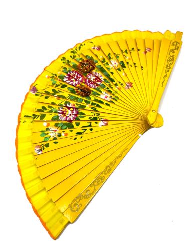 ABANICOS PEQUEÑOS EN TODOS LOS COLORES CON FLORES