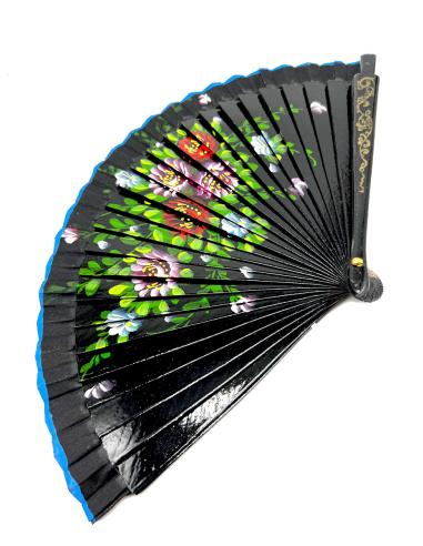 ABANICOS PEQUEÑOS EN TODOS LOS COLORES CON FLORES