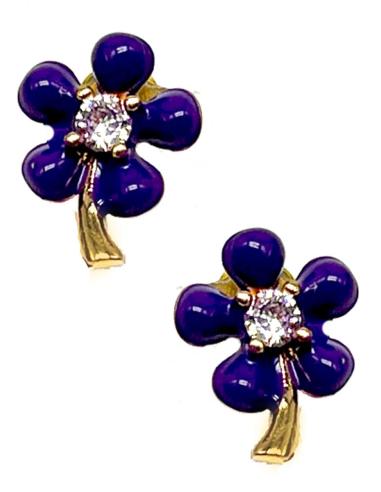 PENDIENTES PEQUEÑOS DE FLORES EN TODOS LOS COLORES