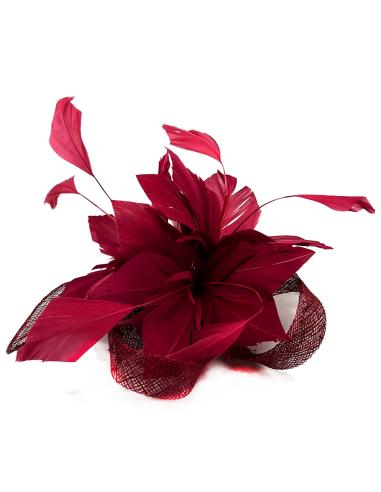 TOCADOS GRANATES CON PLUMAS PARA BODA, BAUTIZO Y COMUNION