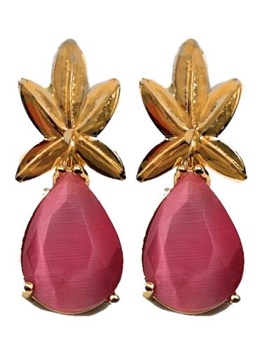 PENDIENTES PEQUEÑOS ROSAS IDEALES PARA DAR UN TOQUE DE COLOR