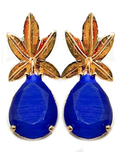 PENDIENTES PEQUEÑOS AZULONES PARA DAR UN TOQUE DE COLOR