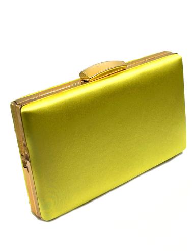 BOLSOS DE FIESTA AMARILLOS CON ELEGANTE TEXTURA SEDOSA