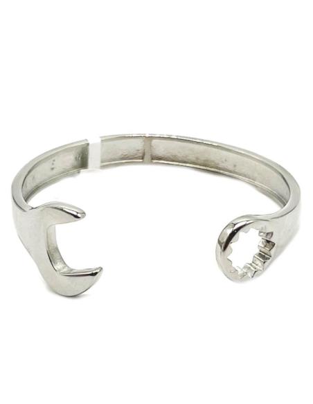 PULSERAS PARA HOMBRE DE ACERO CON LLAVE INGLESA Y TUERCA