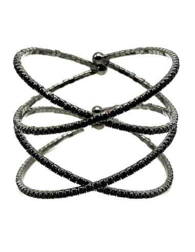 PULSERAS CON CRISTAL BRILLO PARA UN FABULOSO LOOK DE FIESTA