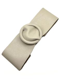 CINTURONES MUJER DE PIEL BEIGE, COMPLEMENTOS MADRID DE MODA