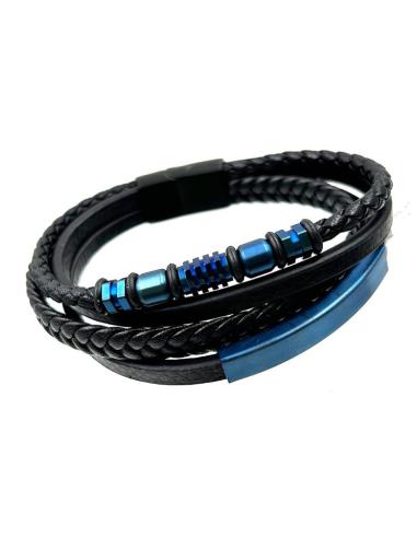 PULSERAS DE CUERO HOMBRE MODELOS DE DISEÑO