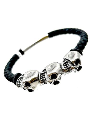 PULSERAS CUERO HOMBRE HARLEY DAVIDSON