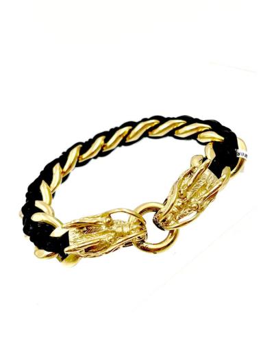 PULSERA HOMBRE DE CABEZAS DRAGONES