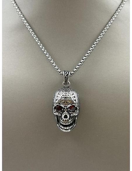 CADENAS PARA HOMBRE CON COLGANTES DE CLAVERA