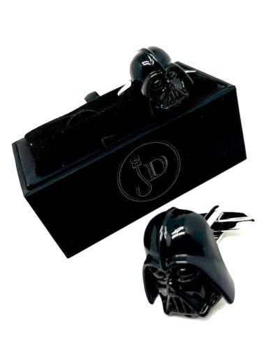 GEMELOS PARA CAMISAS DE HOMBRE CON DARTH VADER NEGRO