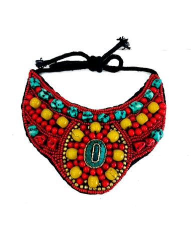 COLLARES CORTOS ETNICOS DE MODA BOHO CHIC