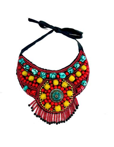 COLLARES ETNICOS NEPAL MODA BOHO CHIC