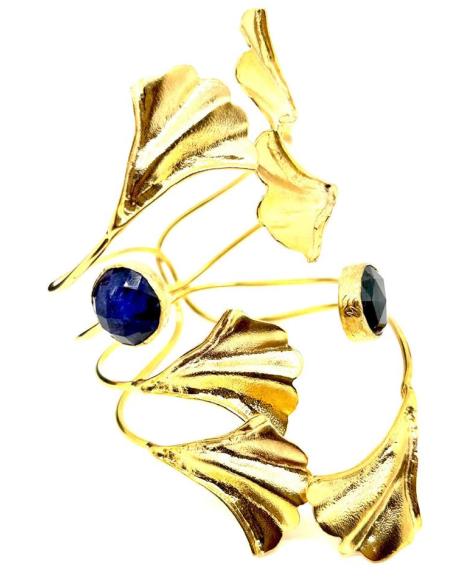ESPECTACULAR BRAZALETE DORADO REPLICA DE ANTIGUAS JOYAS EGIPCIAS