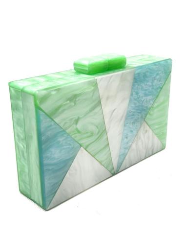 BOLSOS DE FIESTA VERDES EN CAREY DE IMITACION ESPECIAL BODAS