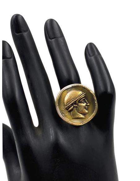 ANILLOS MUJER DE MONEDAS GRANDES REPLICA DE JOYAS ANTIGUAS