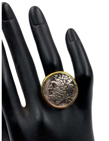 ANILLOS MUJER DE MONEDAS GRANDES REPLICA DE JOYAS ANTIGUAS
