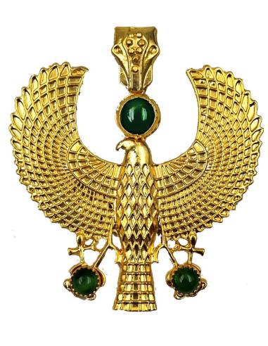 COLGANTES DORADOS GRANDES DE MAJESTUOSA AGUILA
