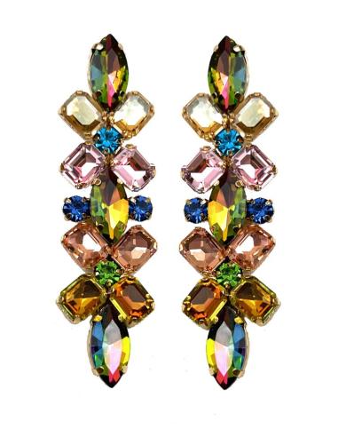 PENDIENTES DE FIESTA LARGOS PARA UN LOOK RADIANTE EN BODAS DE NOCHE