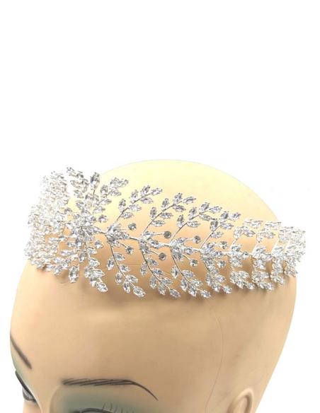 TOCADOS BODAS DISEÑO DE DIADEMA JOYA PARA TRAJES DE NOVIA