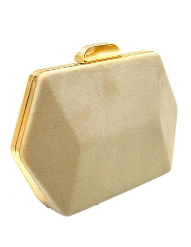 BOLSOS DE FIESTA BEIGE PARA BODAS CON DISEÑO ORIGINAL