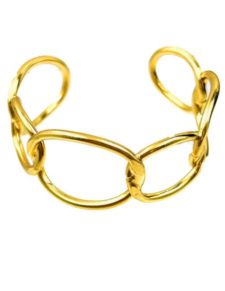 BONITAS PULSERAS DORADAS DE MUJER PARA ANIMAR TU LOOK