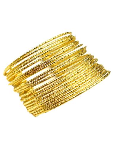 PULSERAS DORADAS FIESTA DE SEMANARIO QUE QUEDAN FABULOSAS