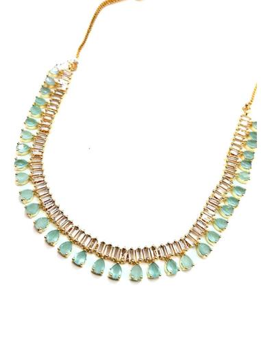 COLLARES ELEGANTES VERDE AGUA PARA BODAS ESPECIAL MADRINAS