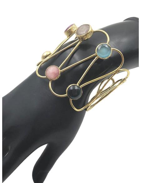 BONITAS PULSERAS DORADAS ORIGINALES PARA BODAS Y EVENTOS