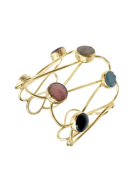 BONITAS PULSERAS DORADAS ORIGINALES PARA BODAS Y EVENTOS