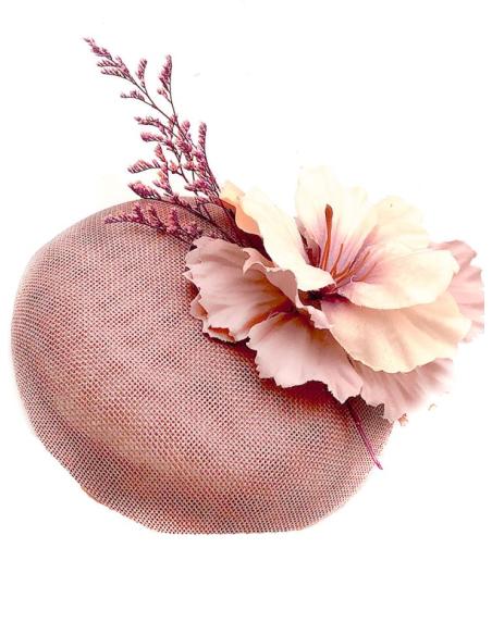 TOCADOS BODA PEQUEÑOS EN ROSA MAQUILLAJE Y FLORES VISTOSAS
