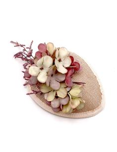 TOCADOS ROSAS CON FLORECITAS PARA REALZAR TU LOOK EN BODAS 2