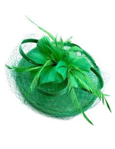 TOCADOS VERDES PARA BODAS MUY ELEGANTES Y FACILES DE COLOCAR 2
