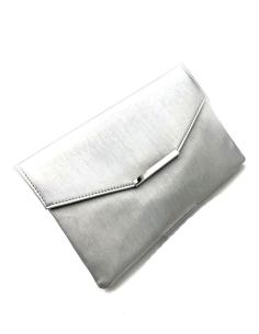 BOLSOS DE FIESTA PLATEADOS CON IRISADO BONITA CARTERA DE NOCHE