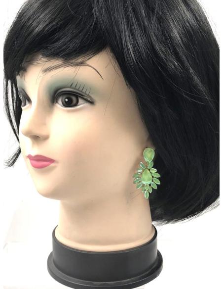 PENDIENTES DE FIESTA VERDES CON LOS QUE SER LA INVITADA PERFECTA