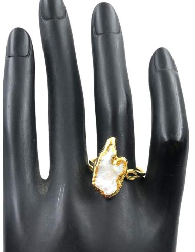 ANILLOS FINOS DE MUJER DORADOS CON PIEDRA ANACARADA